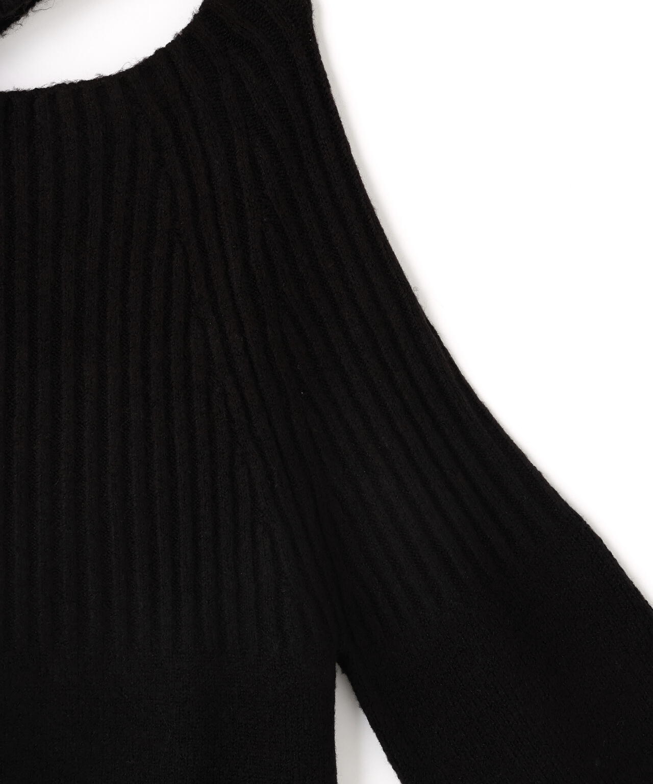 NACHE/ナチェ/PINTUCK NYLON PANTS BLACK