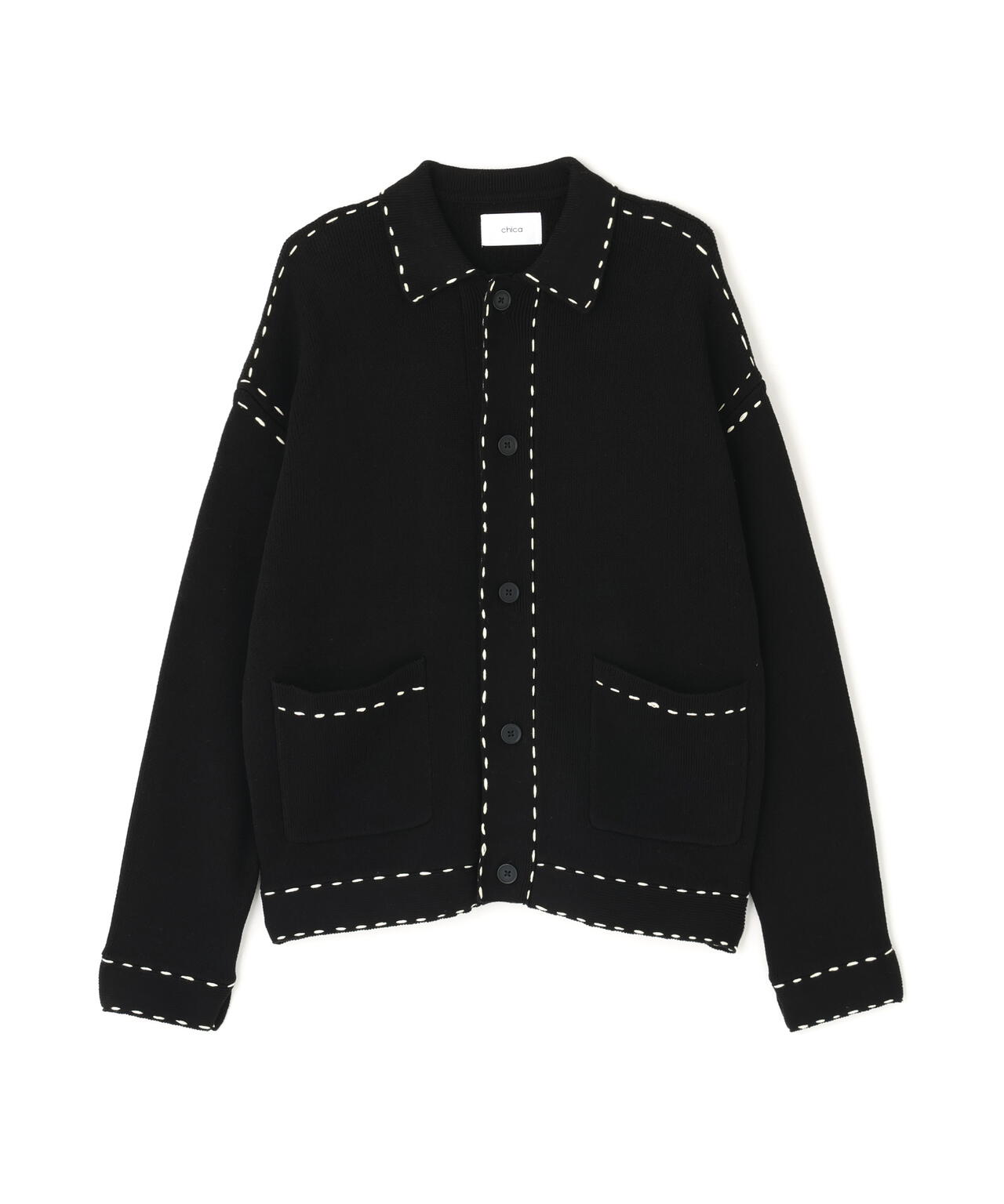 Chica/チカ/HAND STICH CARDIGAN