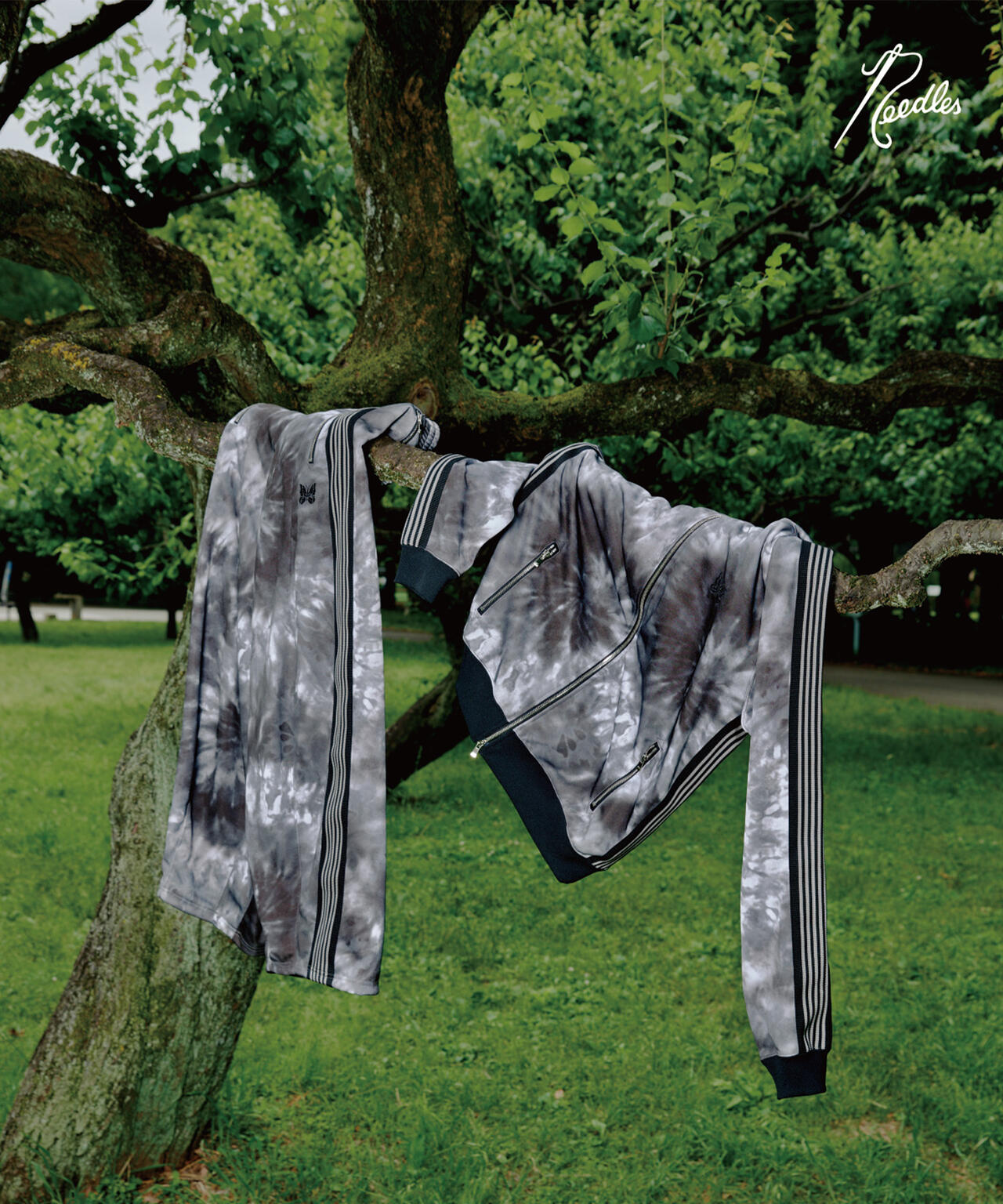 NEEDLES/ニードルズ/【LHP EXCLUSIVE】TRACK JACKET POLY SMOOTH - TIE DYE
