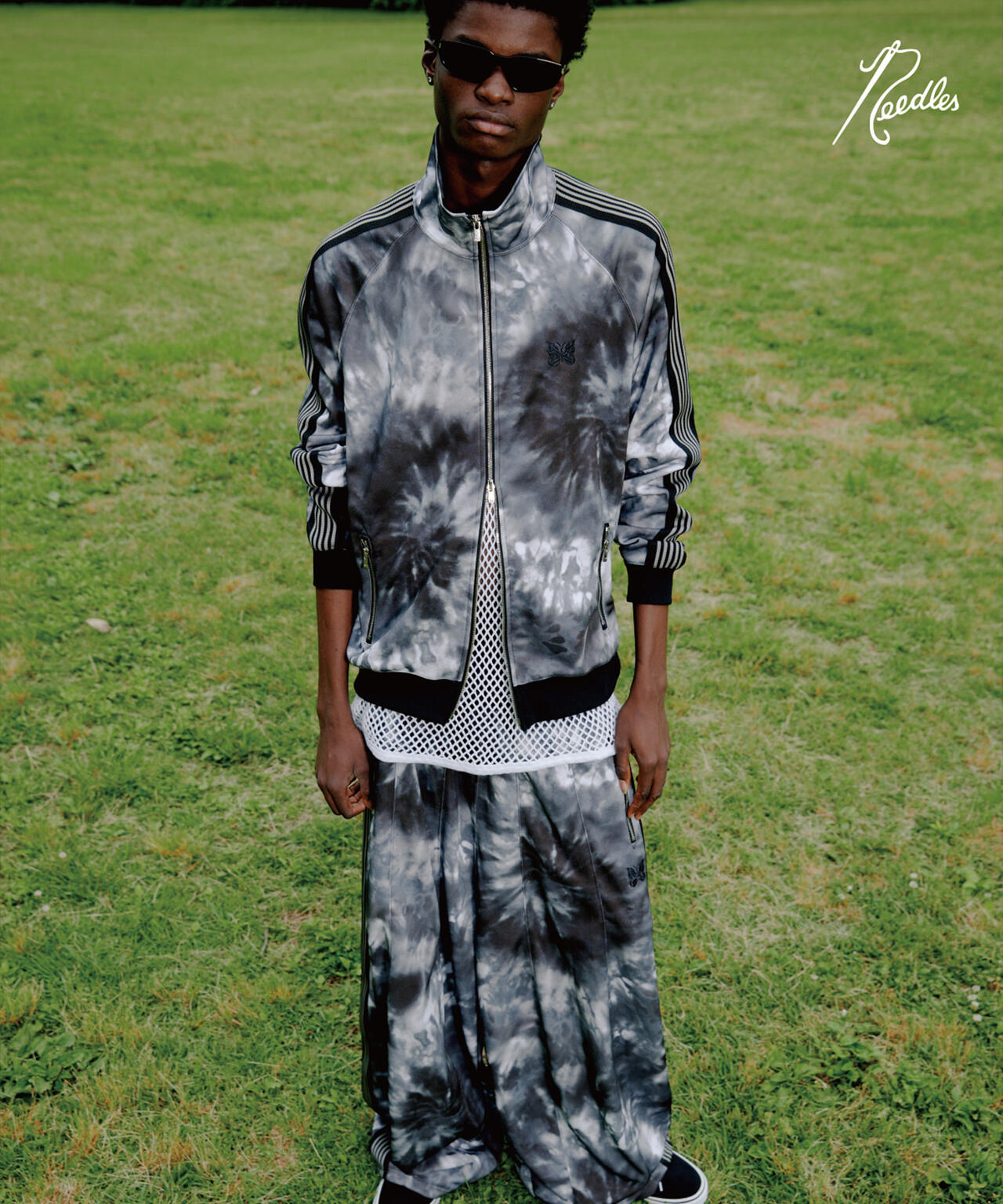 NEEDLES/ニードルズ/【LHP EXCLUSIVE】TRACK JACKET POLY SMOOTH - TIE DYE