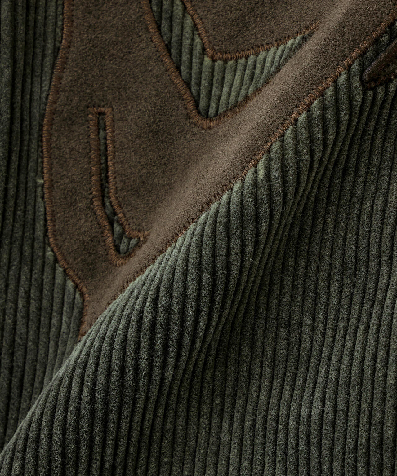 doublet/ダブレット/BONE APPLIQUE CORDUROY JACKET