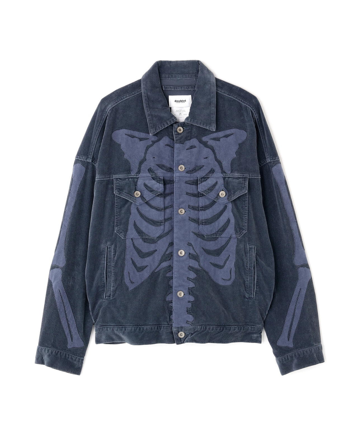 doublet/ダブレット/BONE APPLIQUE CORDUROY JACKET