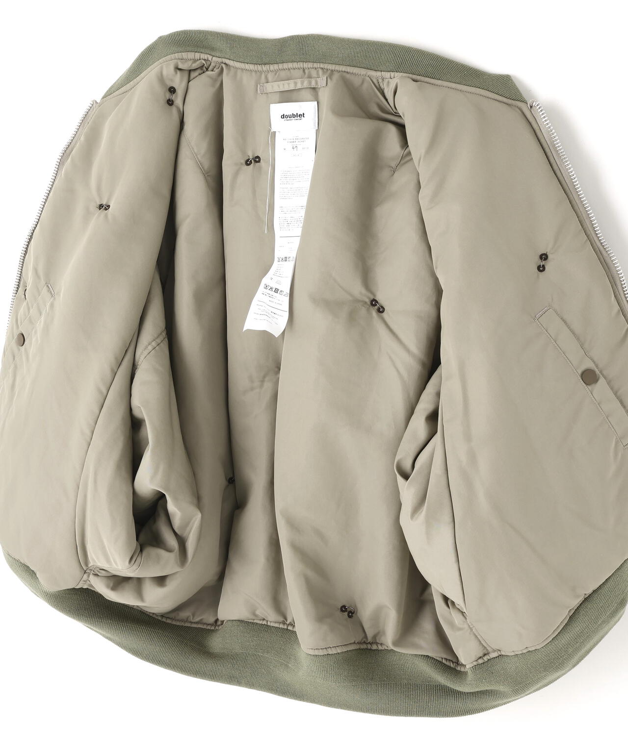 doublet/ダブレット/KEY CHAIN DECORATED BOMBER JACKET