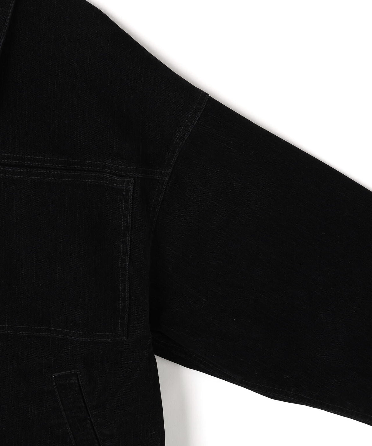 DankeSchon/ダンケシェーン/FLOCKY DENIM SHORT JACKET
