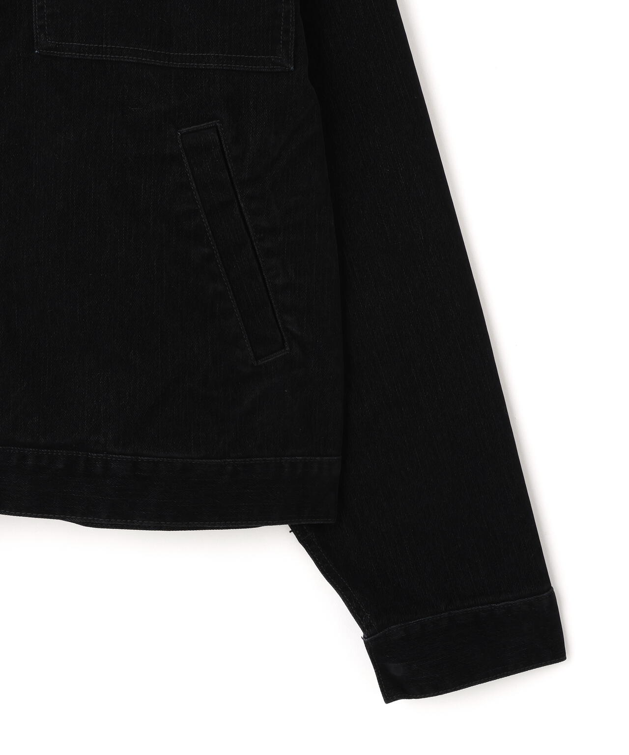 DankeSchon/ダンケシェーン/FLOCKY DENIM SHORT JACKET