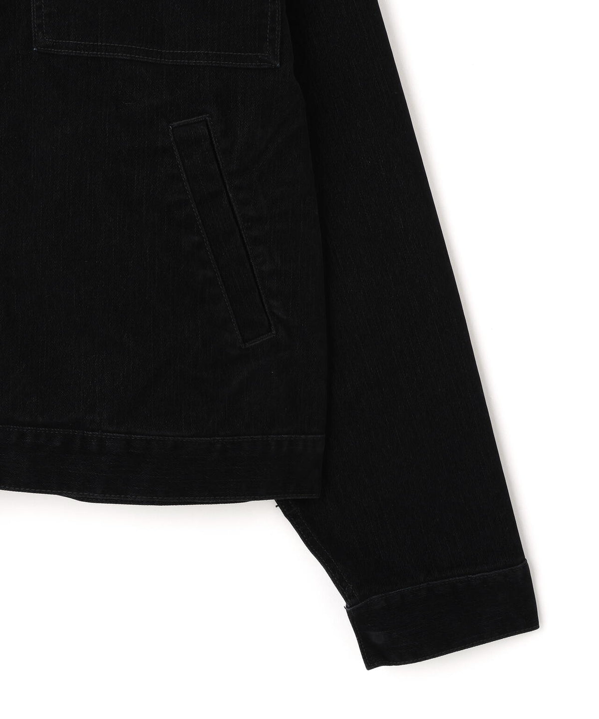 DankeSchon/ダンケシェーン/FLOCKY DENIM SHORT JACKET