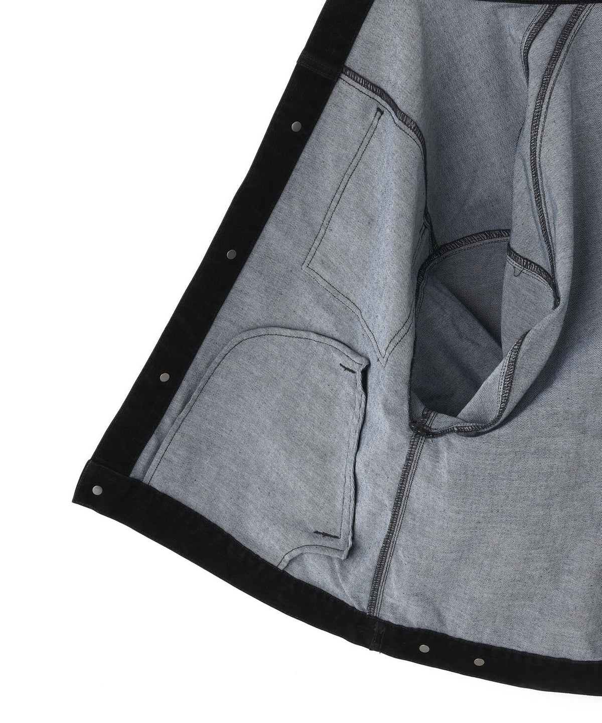 DankeSchon/ダンケシェーン/FLOCKY DENIM SHORT JACKET