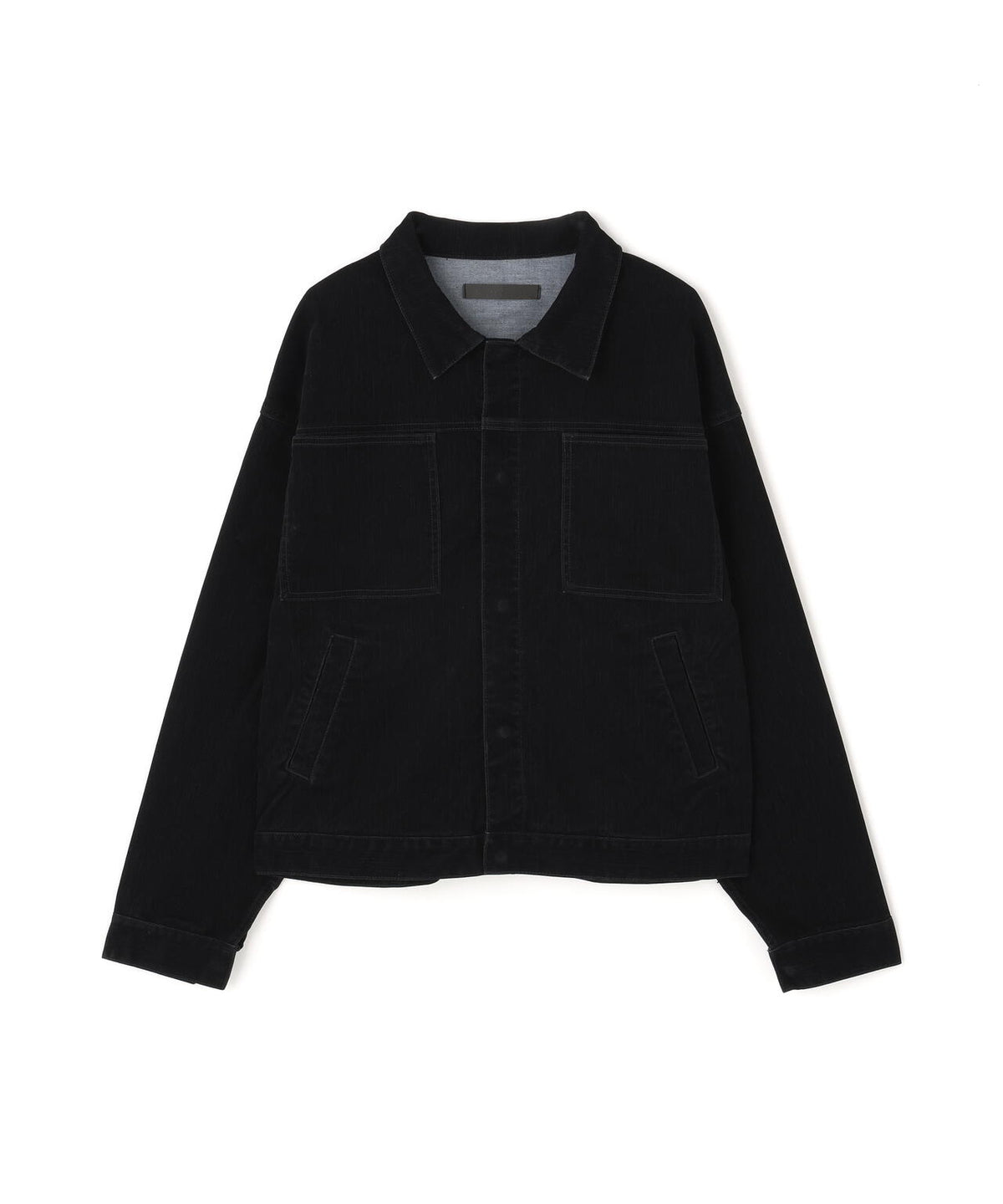 DankeSchon/ダンケシェーン/FLOCKY DENIM SHORT JACKET