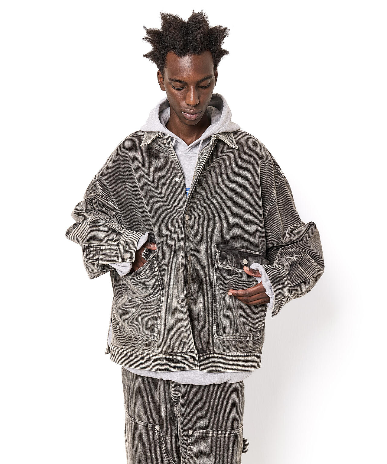 DankeSchon/ダンケシェーン/8WELL COURDUROY CHEMICAL COVERALLS