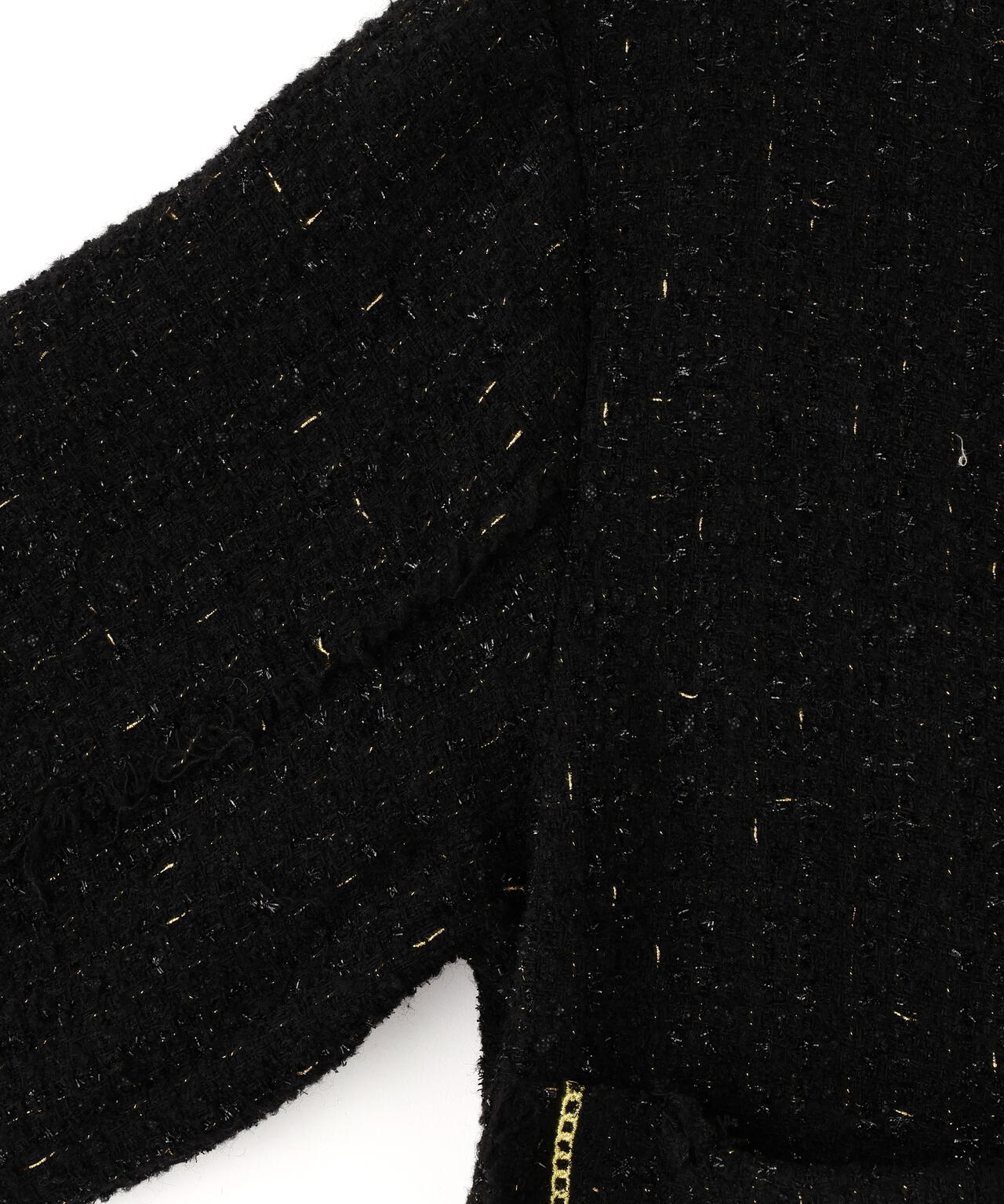 DankeSchon/ダンケシェーン/CHAIN EMBROIDERY TWEED JACKET