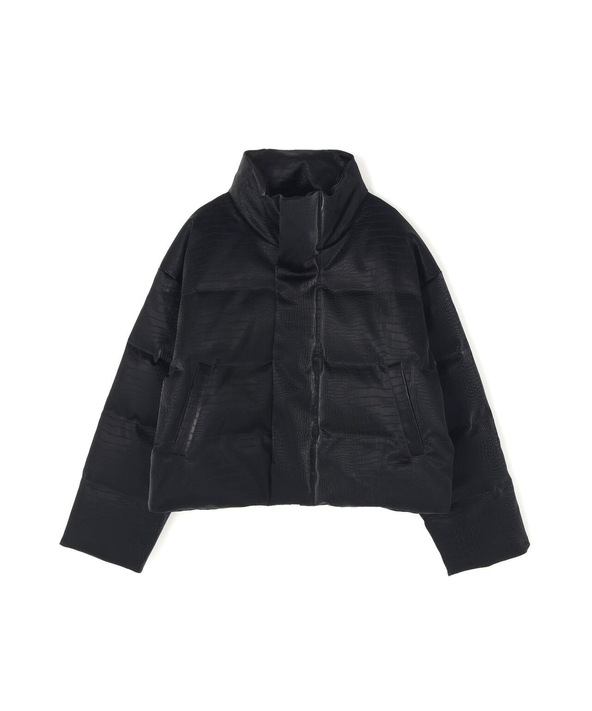 DankeSchon/ダンケシェーン/PU SHORT BLOUSON CROCODILE
