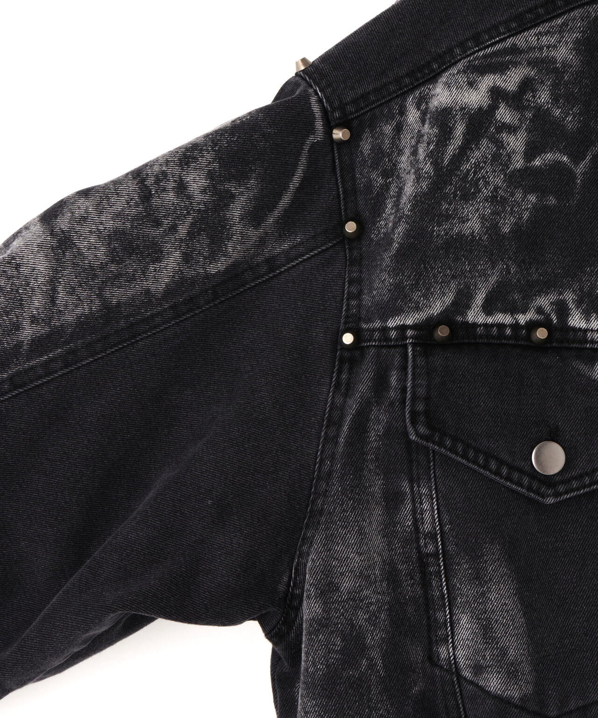 DankeSchon/ダンケシェーン/STUDS DENIM JACKET