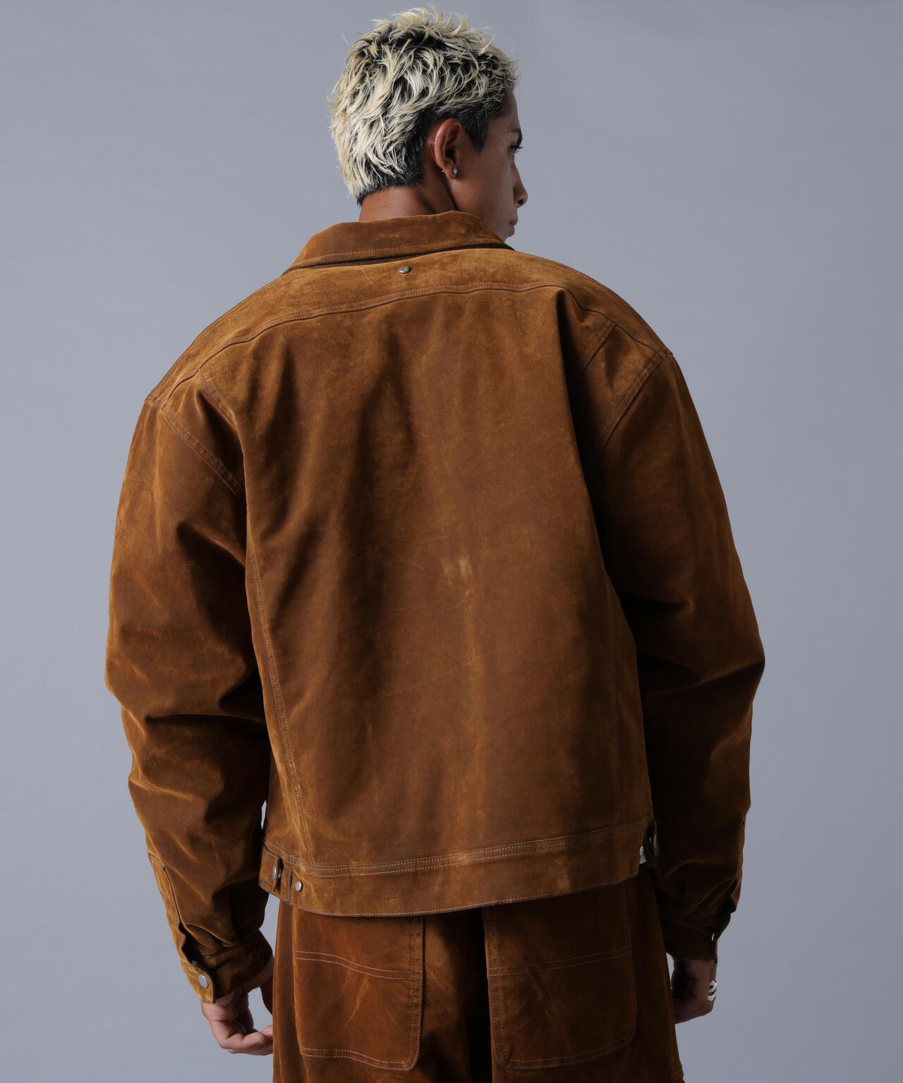 DankeSchon/ダンケシェーン/FLOCKY DENIM QUILT JACKET