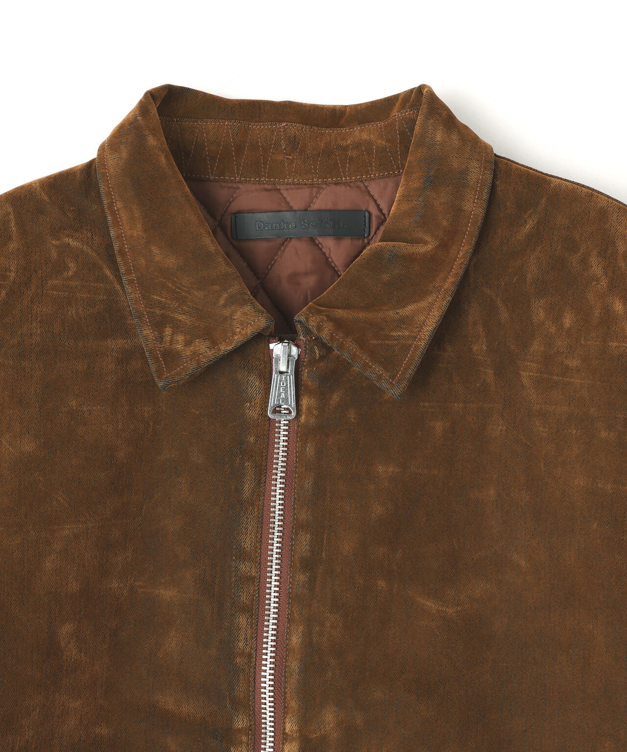 DankeSchon/ダンケシェーン/FLOCKY DENIM QUILT JACKET