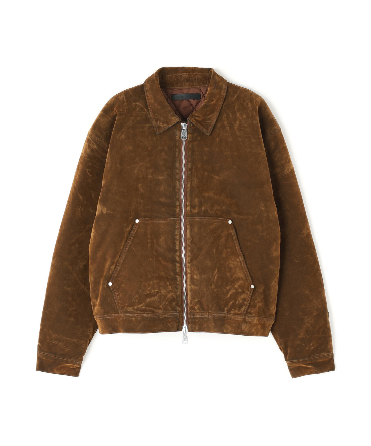 DankeSchon/ダンケシェーン/FLOCKY DENIM QUILT JACKET