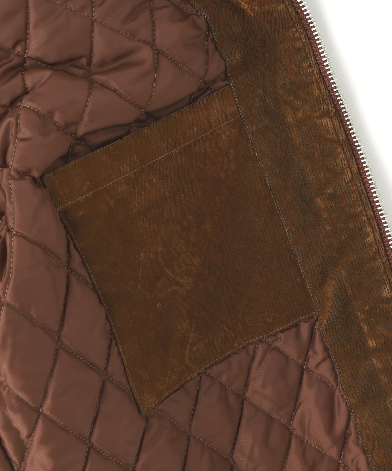 DankeSchon/ダンケシェーン/FLOCKY DENIM QUILT JACKET