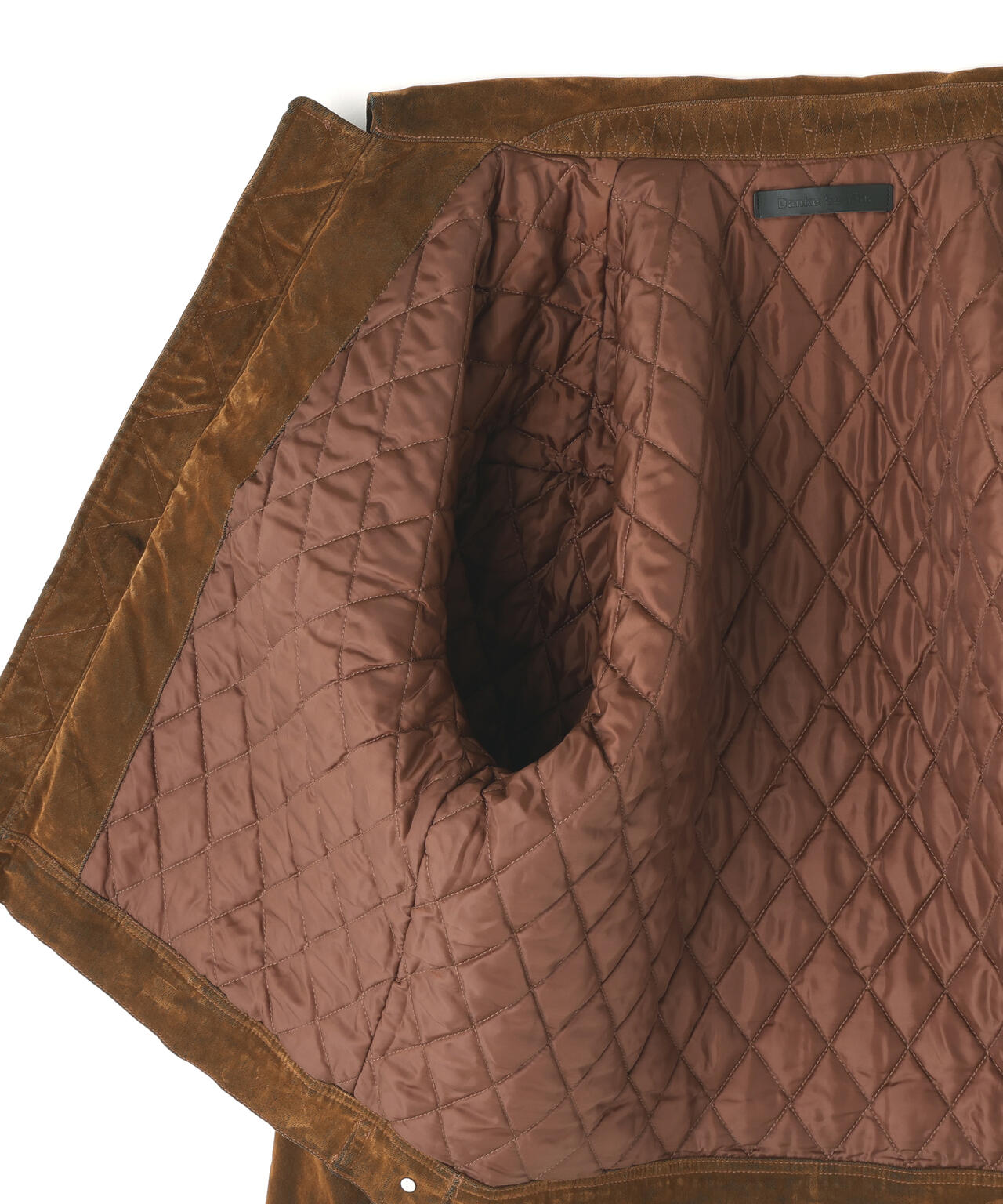 DankeSchon/ダンケシェーン/FLOCKY DENIM QUILT JACKET