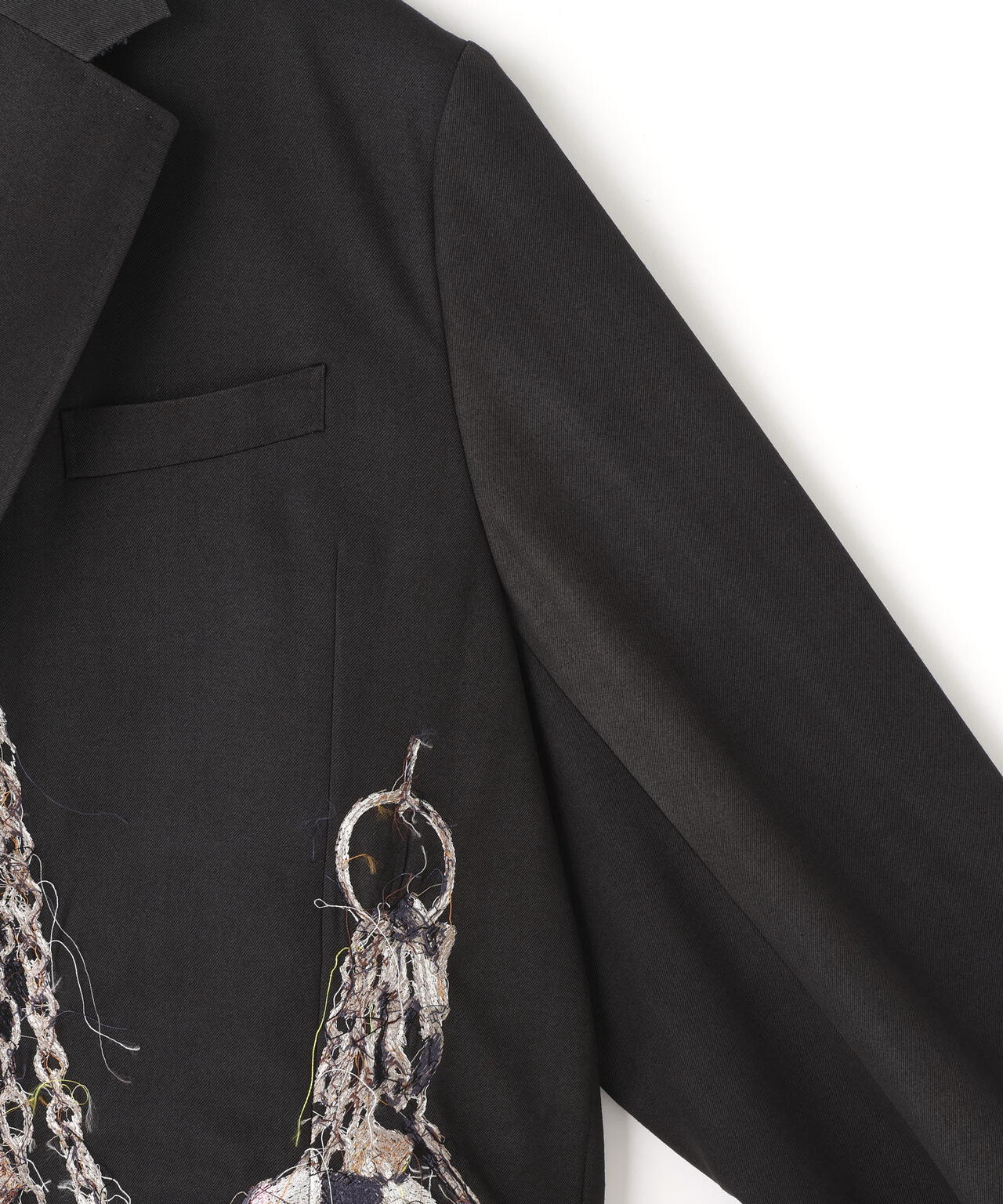 doublet/ダブレット/EMBROIDERED CHAIN TAILORED JACKET