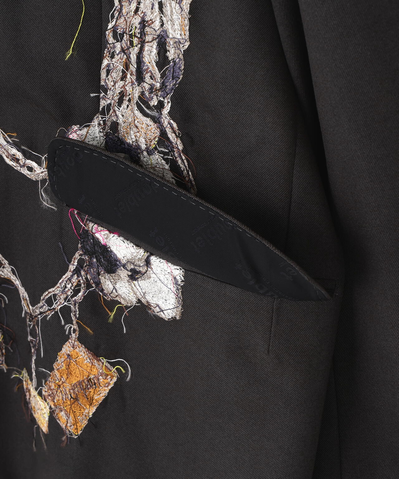 doublet/ダブレット/EMBROIDERED CHAIN TAILORED JACKET