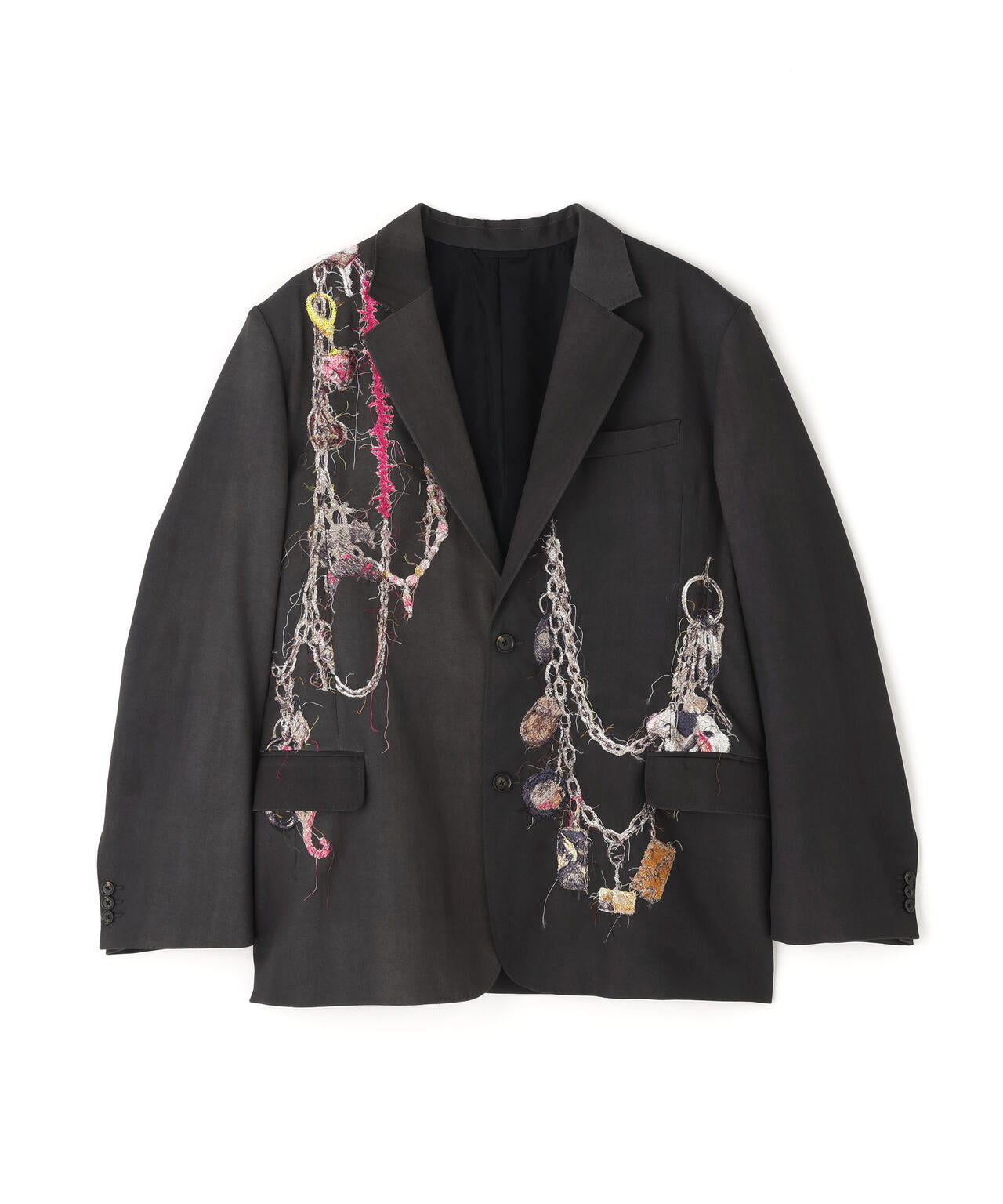 doublet/ダブレット/EMBROIDERED CHAIN TAILORED JACKET