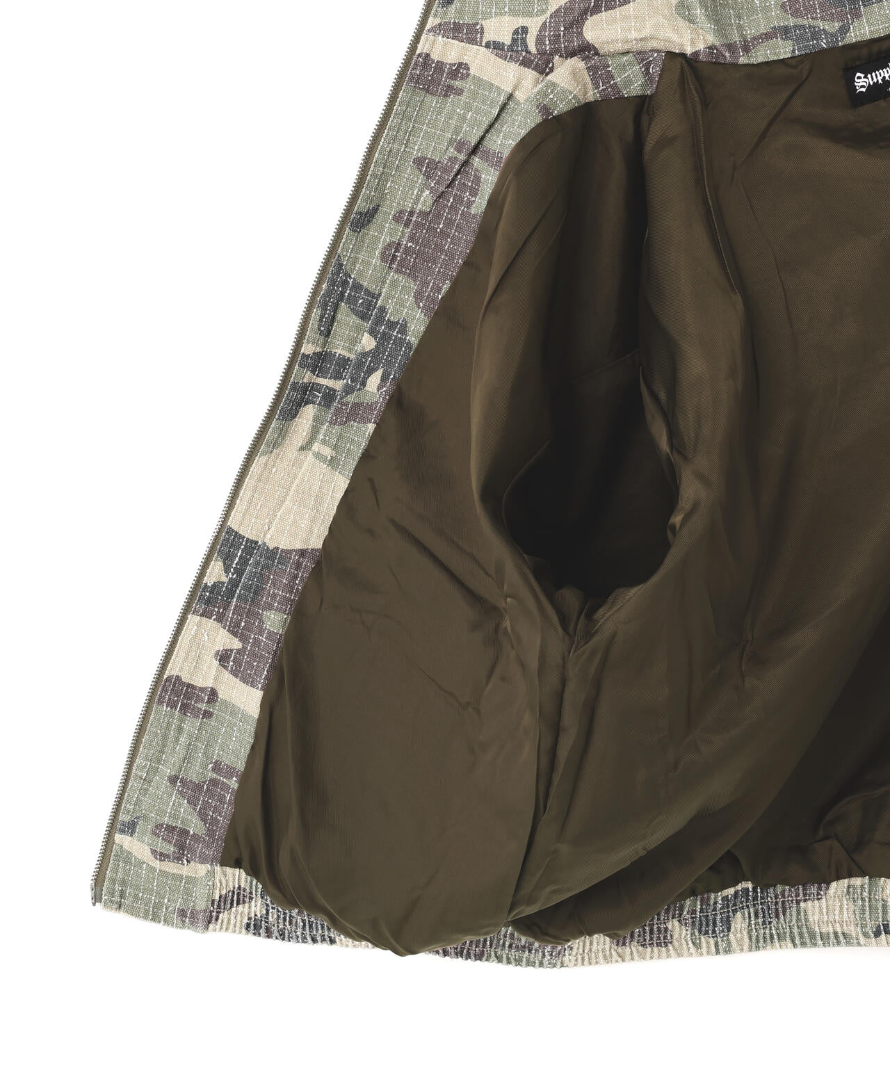SUPPLIER/サプライヤー/CAMOFLAGE HOOD BLOUSON