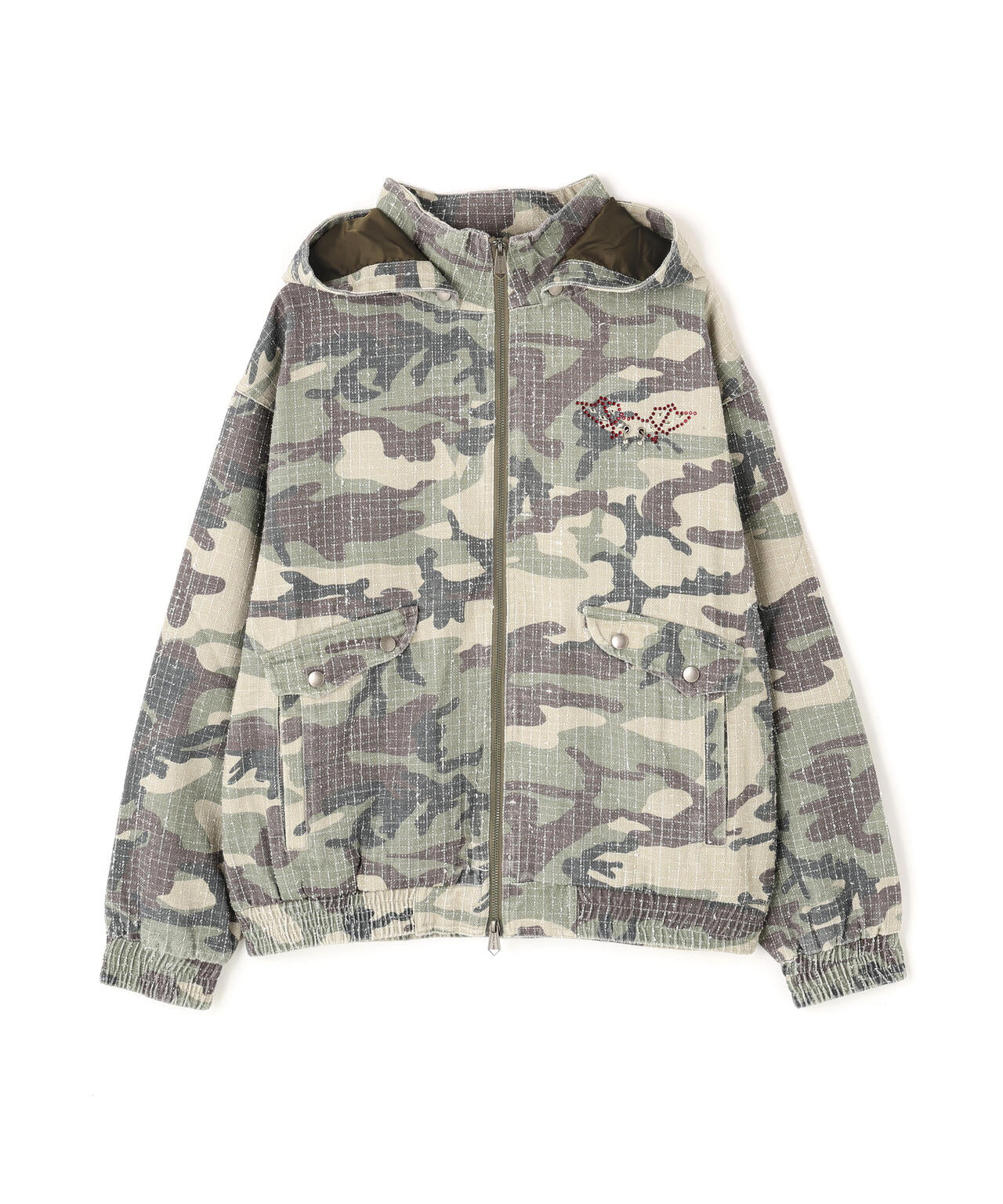 SUPPLIER/サプライヤー/CAMOFLAGE HOOD BLOUSON