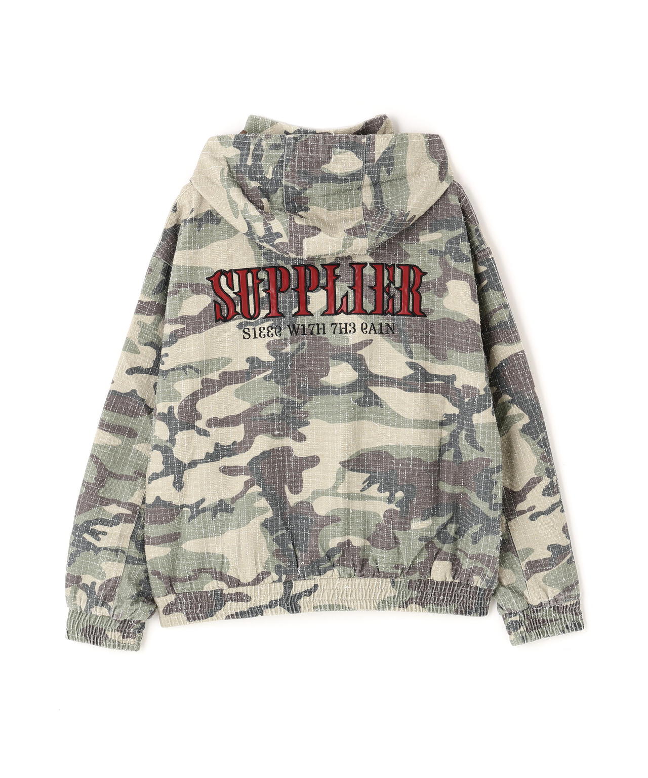 SUPPLIER/サプライヤー/CAMOFLAGE HOOD BLOUSON