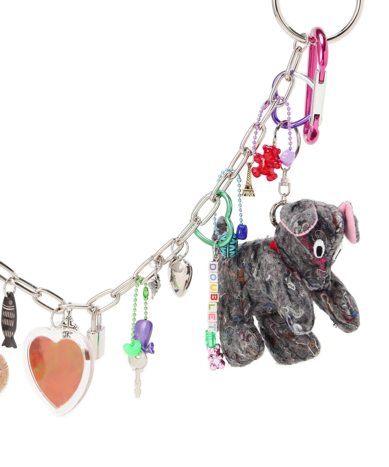 doublet/ダブレット/KEY CHAIN WITH DOG DOLL