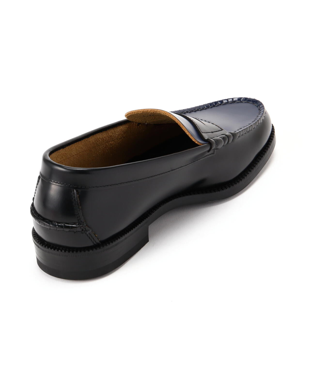 The Kenford Fineshoes/ケンフォードファインシューズ/COIN LOAFERS BLACK×NAVY