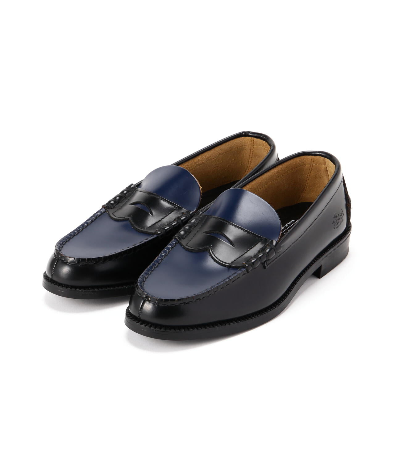 The Kenford Fineshoes/ケンフォードファインシューズ/COIN LOAFERS BLACK×NAVY