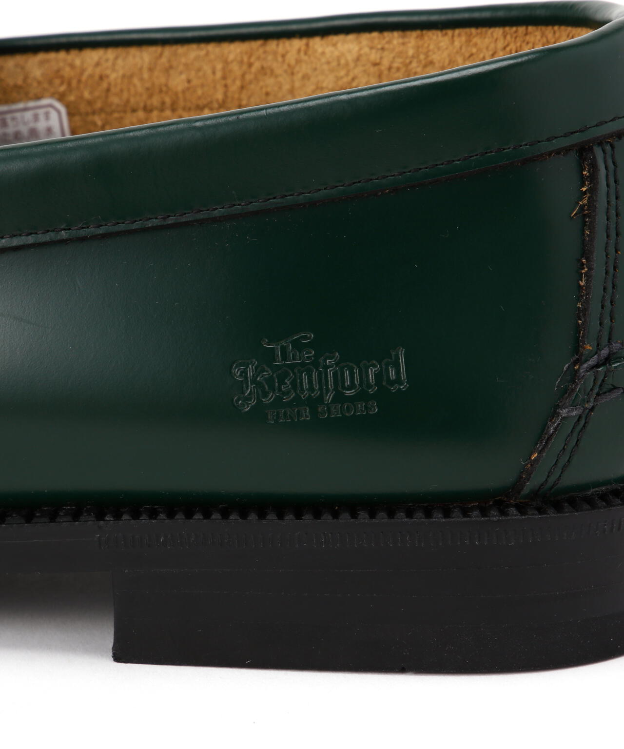 The Kenford Fineshoes/ケンフォードファインシューズ/COIN LOAFERS GREEN×RED