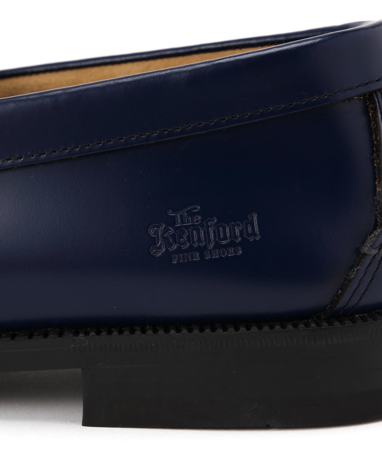 The Kenford Fineshoes/ケンフォードファインシューズ/COIN LOAFERS NAVY×YELLOW