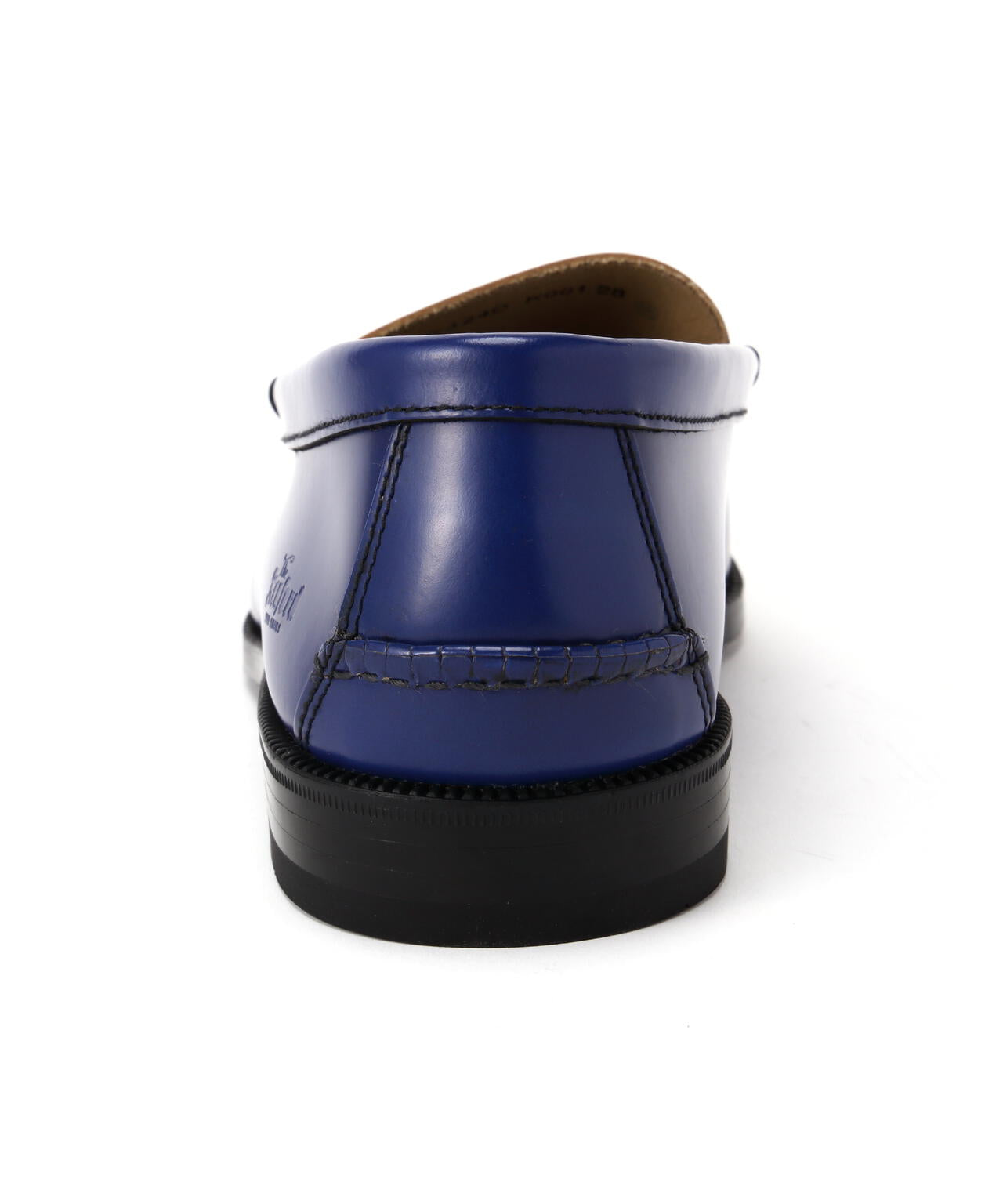 The Kenford Fineshoes/ケンフォードファインシューズ/COIN LOAFERS BLUE×ORANGE