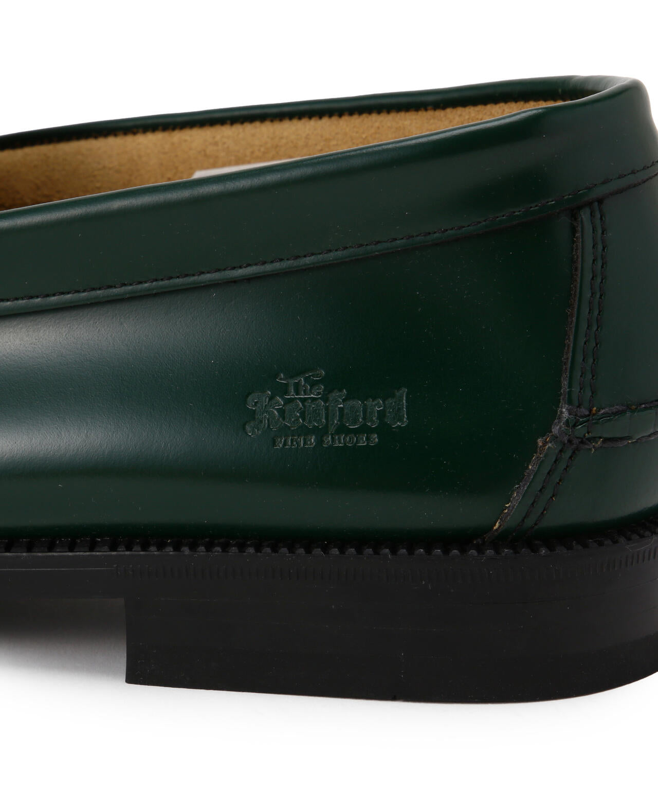 The Kenford Fineshoes/ケンフォードファインシューズ/COIN LOAFERS GREEN×WHITE