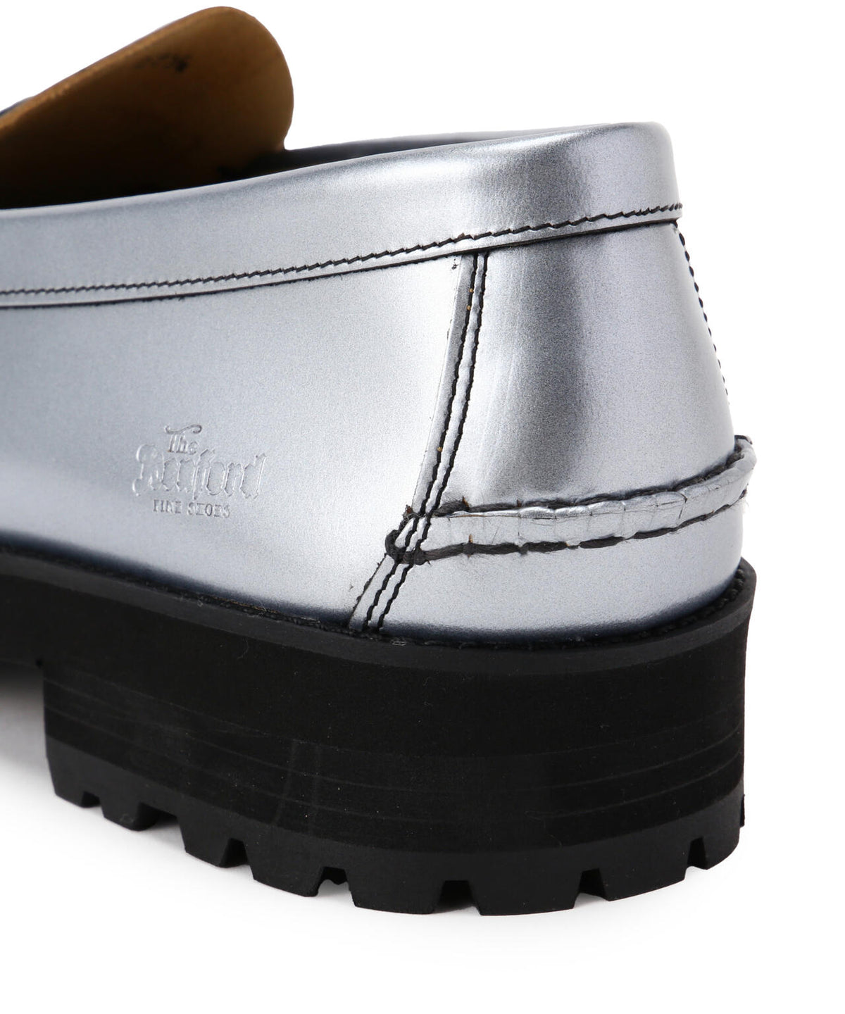 The Kenford Fineshoes/ケンフォードファインシューズ/COIN LOAFERS SILVER×BLACK