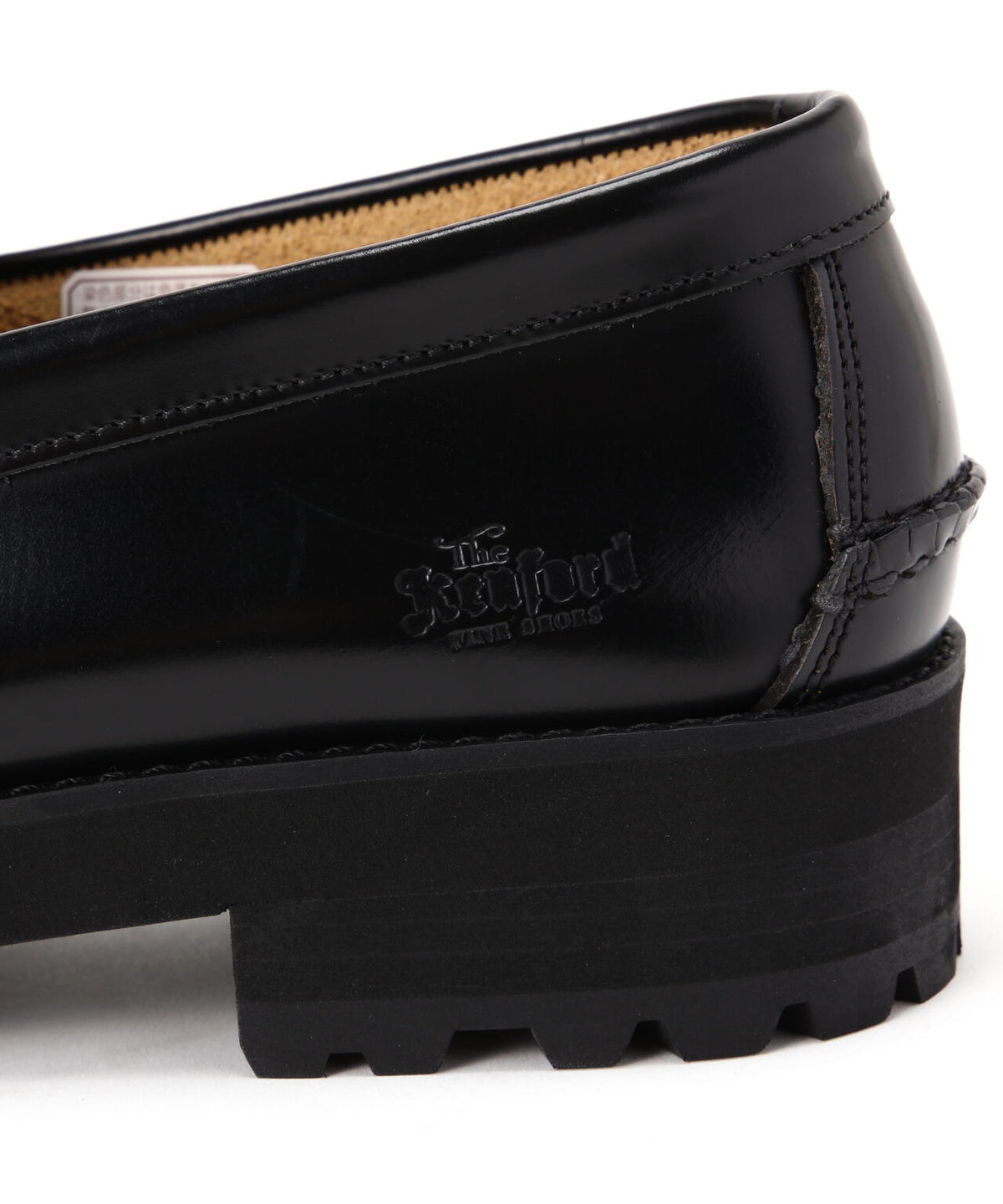 The Kenford Fineshoes/ケンフォードファインシューズ/COIN LOAFERS BLACK×SILVER