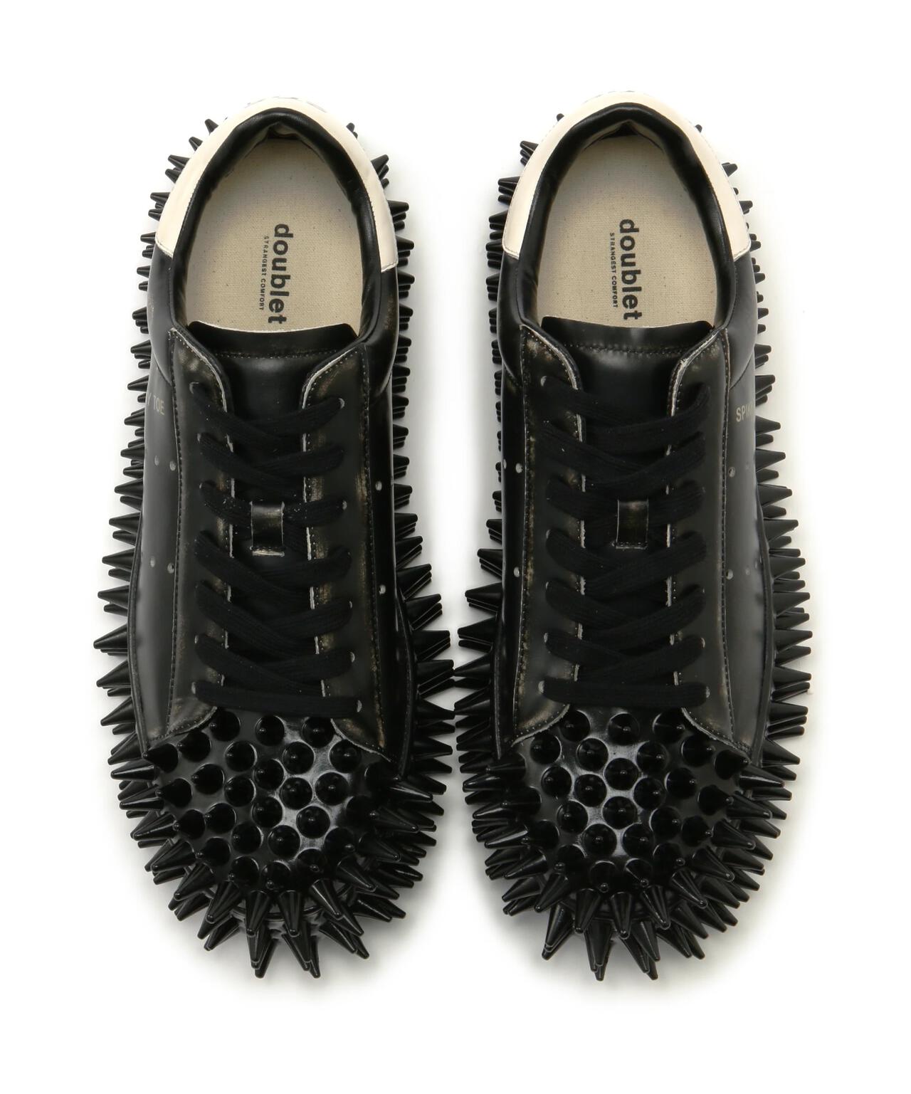doublet/ダブレット/SPIKY LEATER SNEAKER