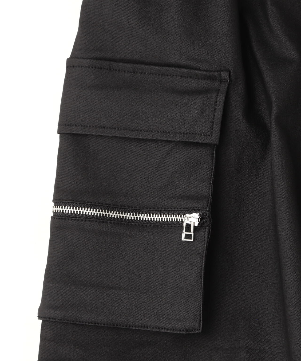 【WEB&DEPOT限定】DankeSchon/ダンケシェーン/COATING WIDE POCKET CARGO PANTS