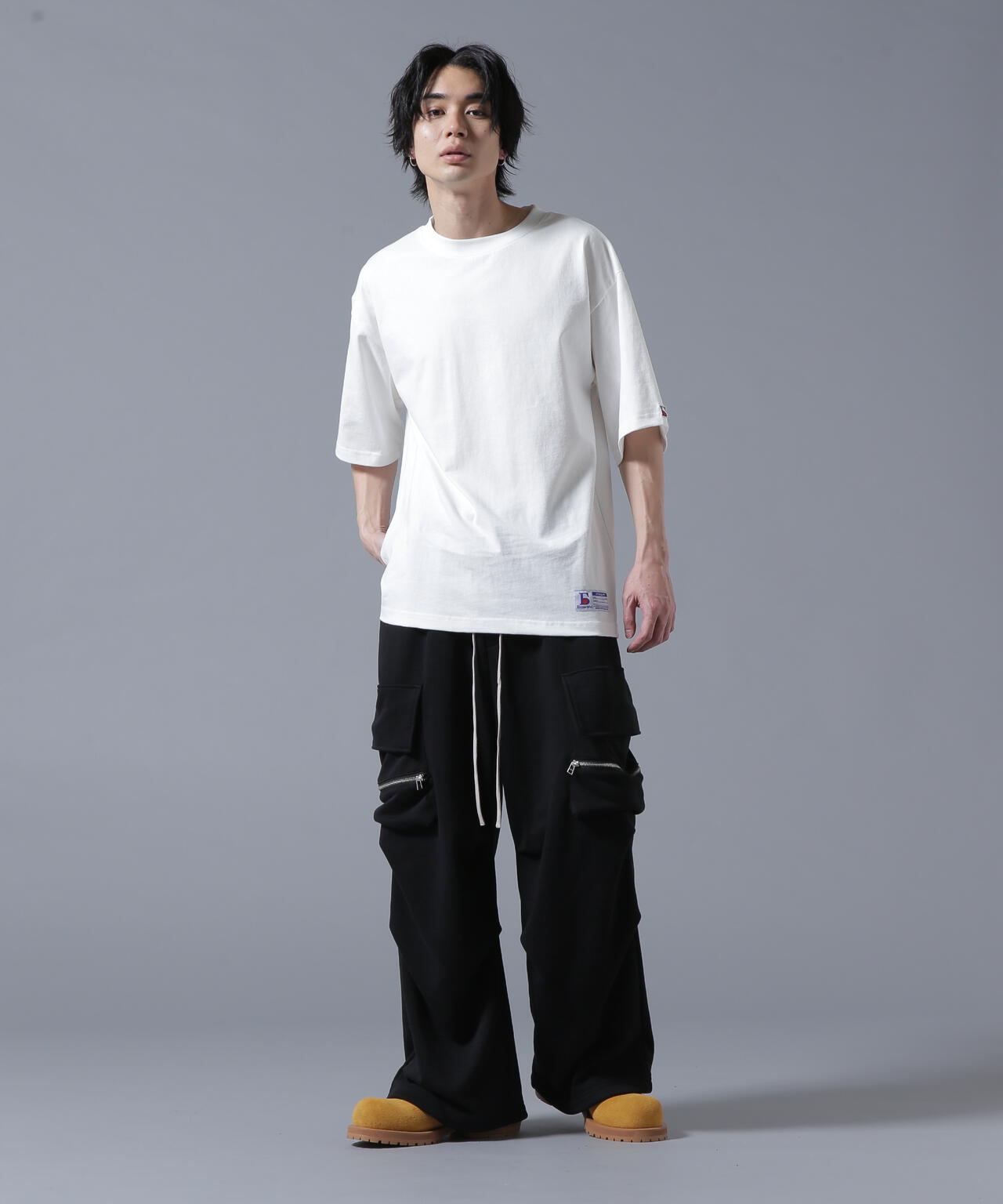 【WEB&DEPOT限定】DankeSchon/ダンケシェーン/SWEAT W-POCKET CARGO PANTS