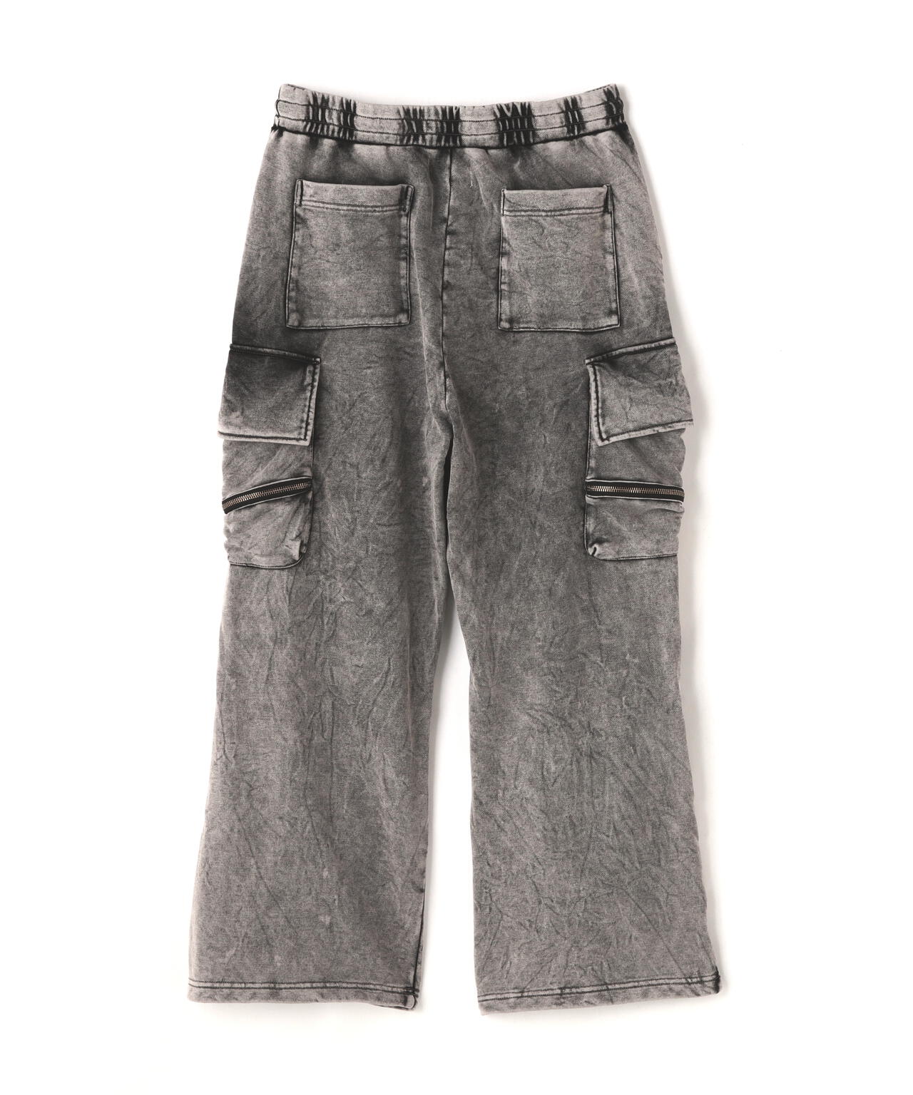 【WEB&DEPOT限定】DankeSchon/ダンケシェーン/SWEAT W-POCKET CARGO PANTS