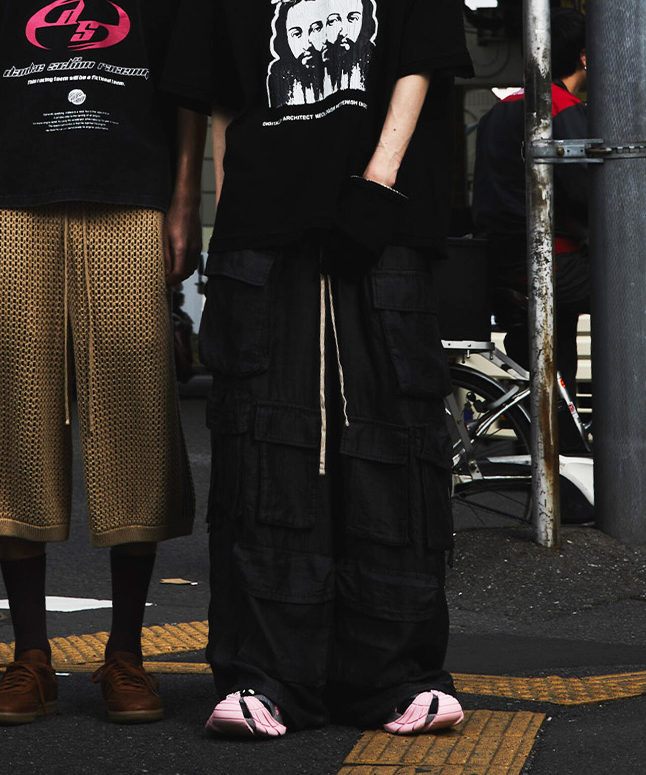 DankeSchon/ダンケシェーン/TENCEl CARGO PANTS