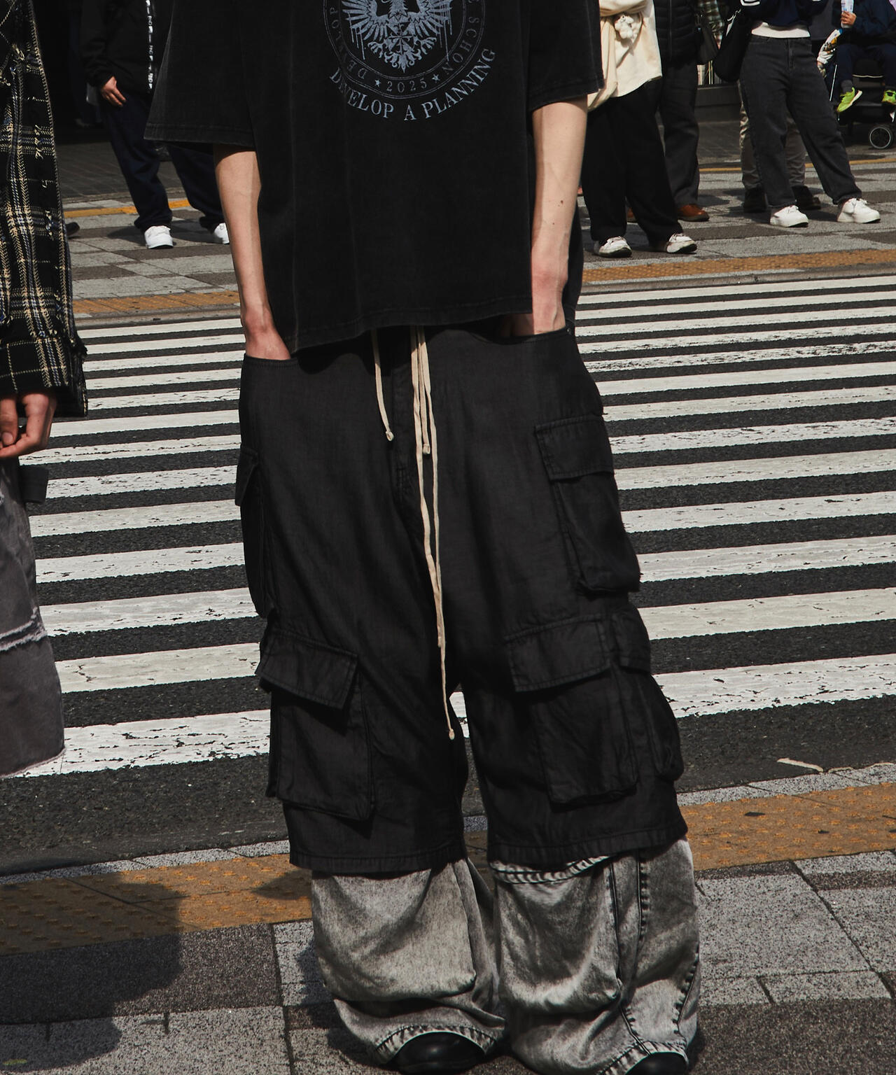 DankeSchon/ダンケシェーン/CEMICAL TENCEL CARGO PANTS