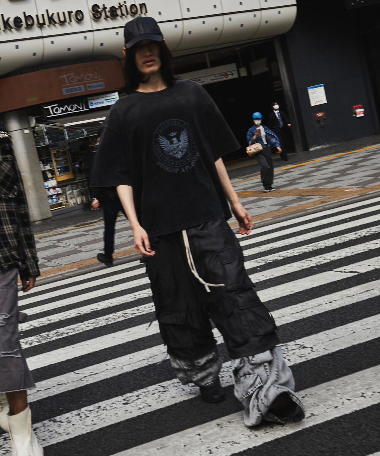 DankeSchon/ダンケシェーン/CEMICAL TENCEL CARGO PANTS