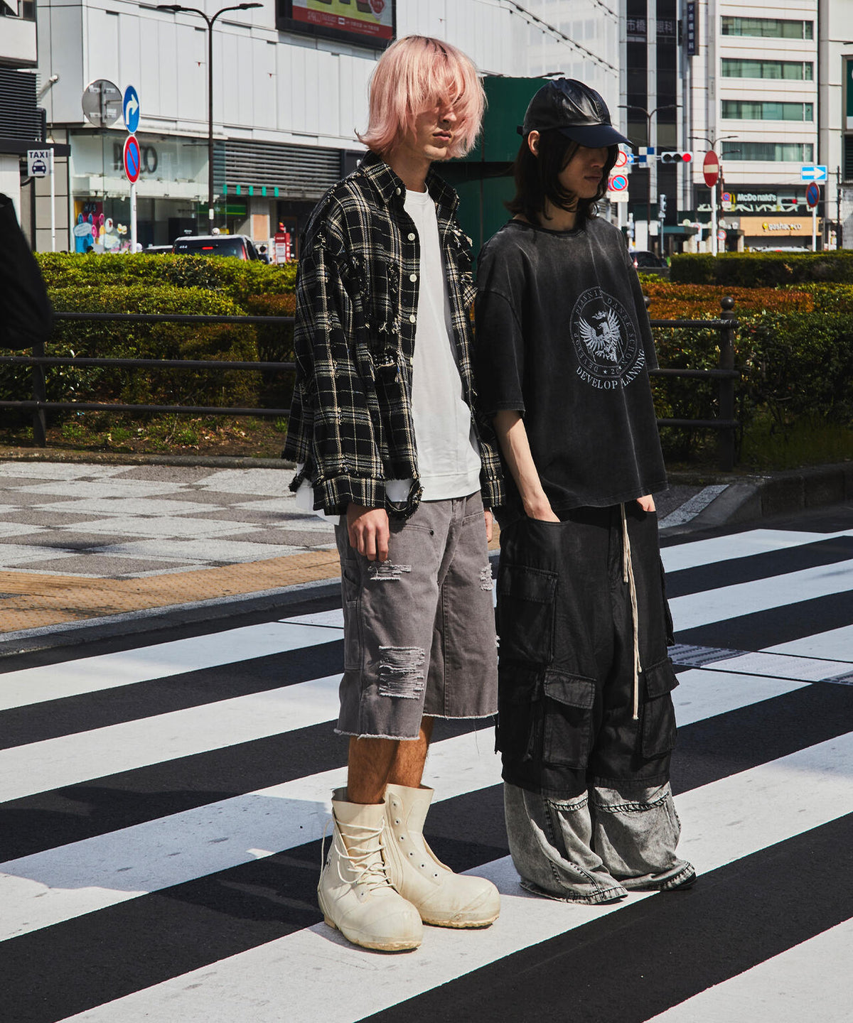 DankeSchon/ダンケシェーン/CEMICAL TENCEL CARGO PANTS