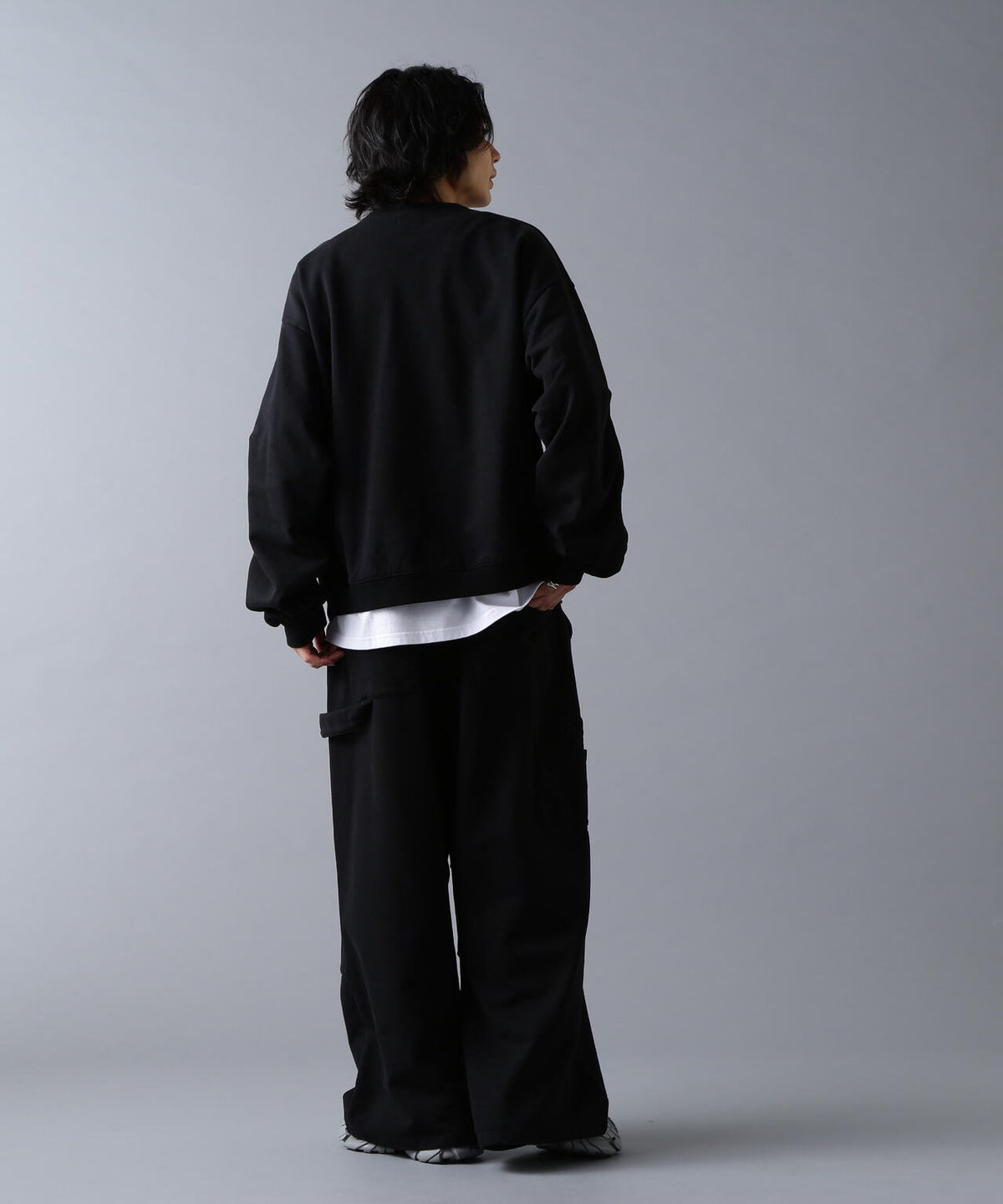 DankeSchon/ダンケシェーン/480HW SWEAT W-KNEE PAINTER PANTS
