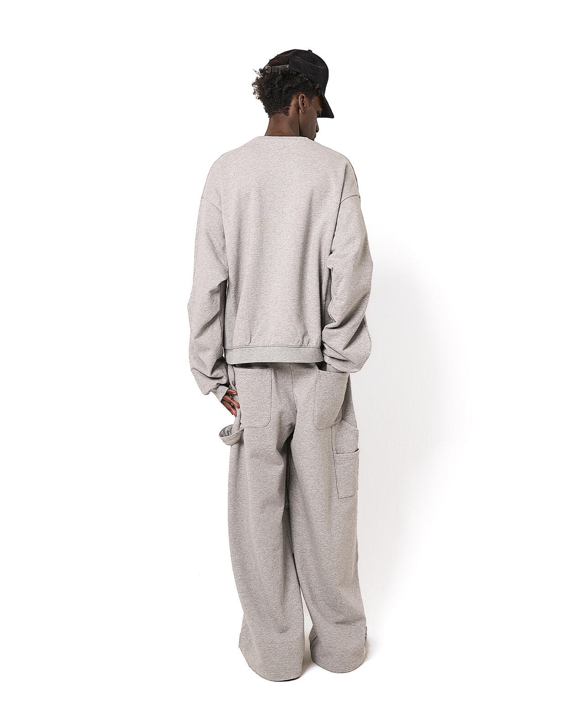 DankeSchon/ダンケシェーン/480HW SWEAT W-KNEE PAINTER PANTS