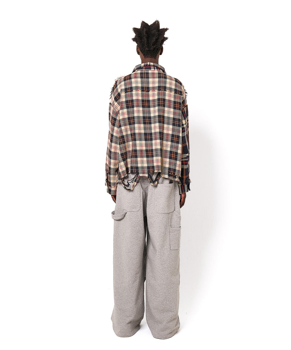 DankeSchon/ダンケシェーン/480HW SWEAT W-KNEE PAINTER PANTS