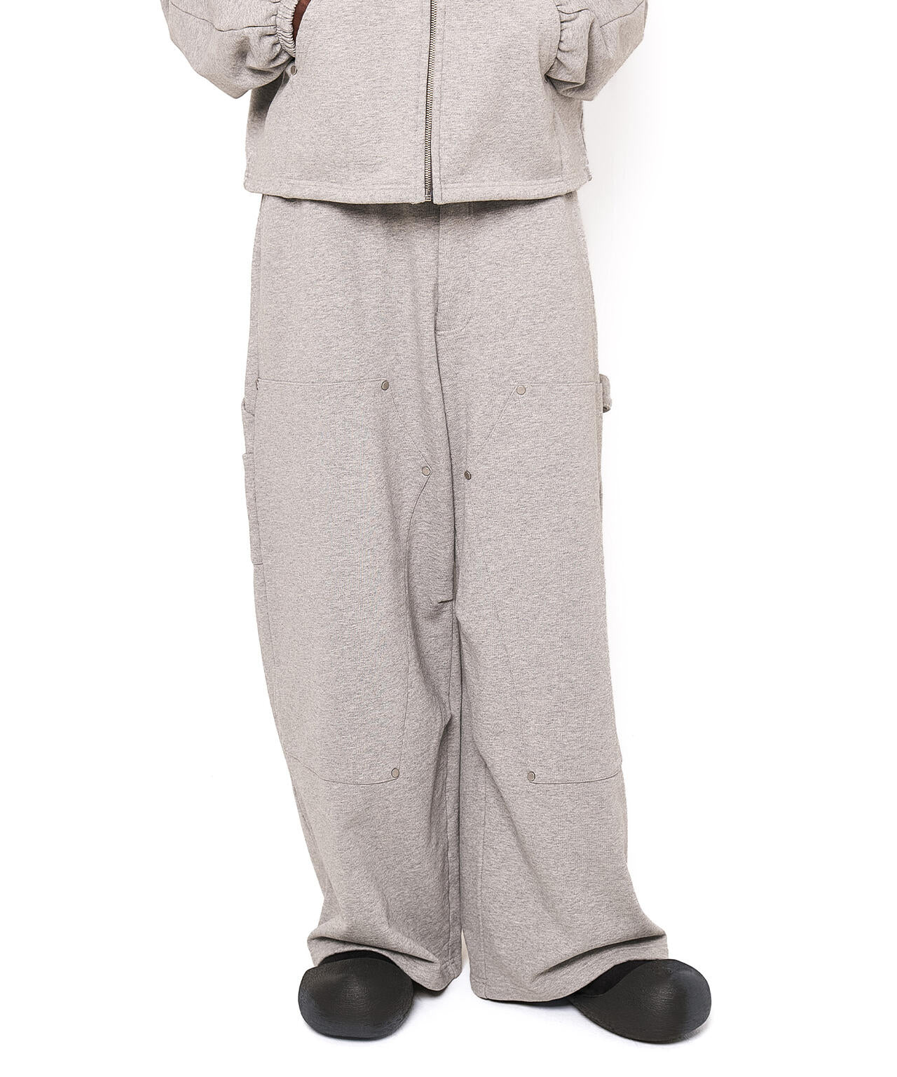 DankeSchon/ダンケシェーン/480HW SWEAT W-KNEE PAINTER PANTS
