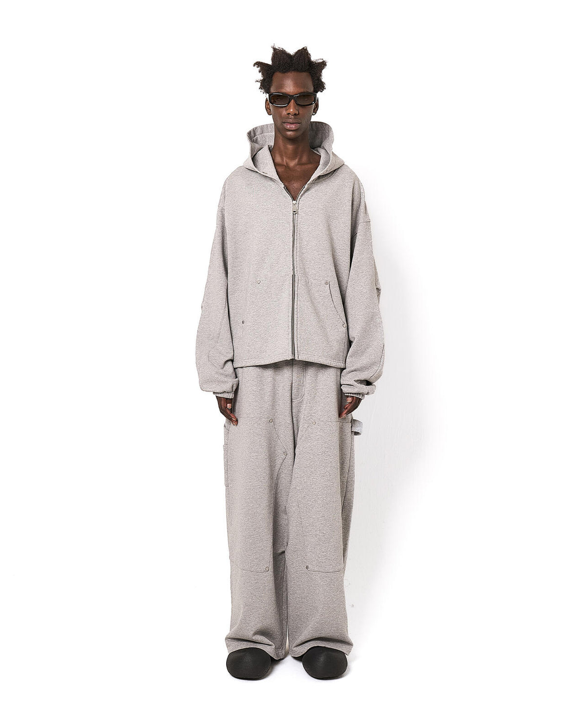 DankeSchon/ダンケシェーン/480HW SWEAT W-KNEE PAINTER PANTS