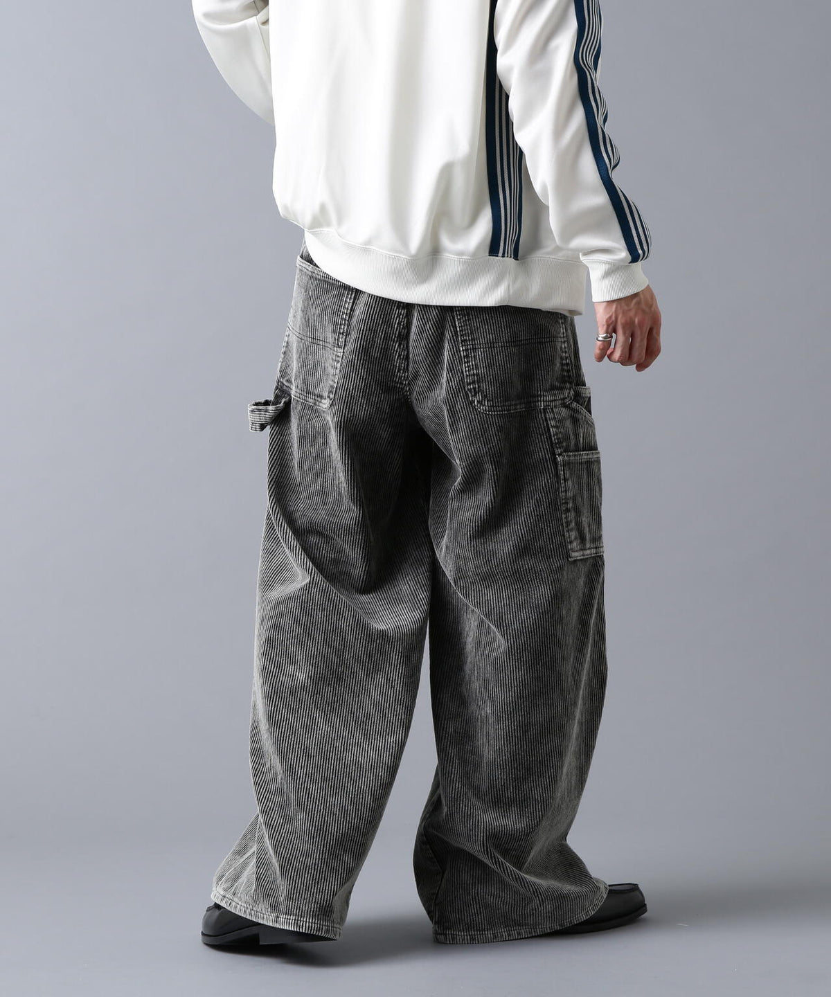 DankeSchon/ダンケシェーン/8WELL COURDUROY CHEMICAL W-KNEE PANTS